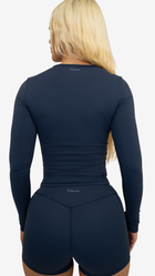 Curvy Shorts Navy