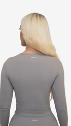 Naked Long Sleeve Grey
