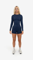 Curvy Shorts Navy