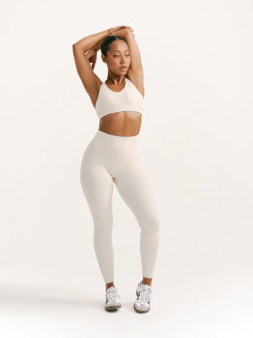 Interlace Bra Beige